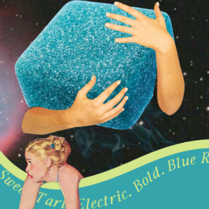blue razz gummy